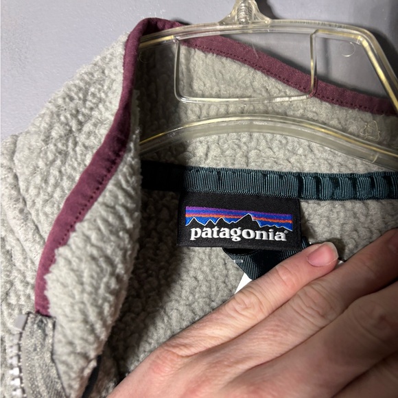 Patagonia Retro Pile Fleece Marsupial Women’s Size Large - Picture 3 of 6